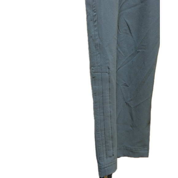 Eddie Bauer Stretch Ripstop Crop Pants Womens 10 Gray Zip Pocket Hiking Outdoors - Picture 8 of 10